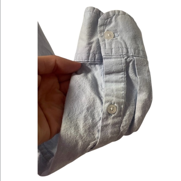 Abercrombie & Fitch Light Gray Blue Shirt - Picture 4 of 8